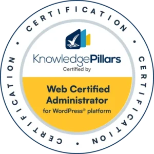 Web Certified Administrator — WCA
