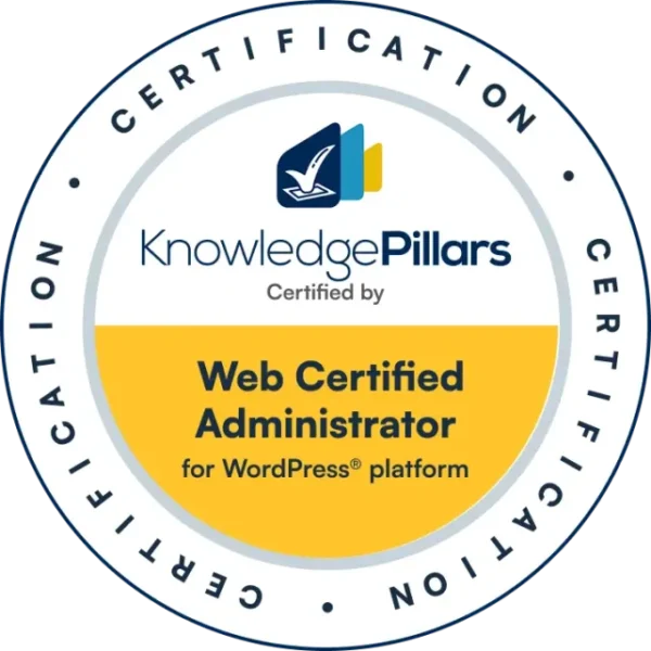 Web Certified Administrator — WCA - imagine 1